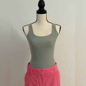 Abercrombie & Fitch Olive Bodysuit